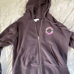 Spiritual gangster zip up hoddie